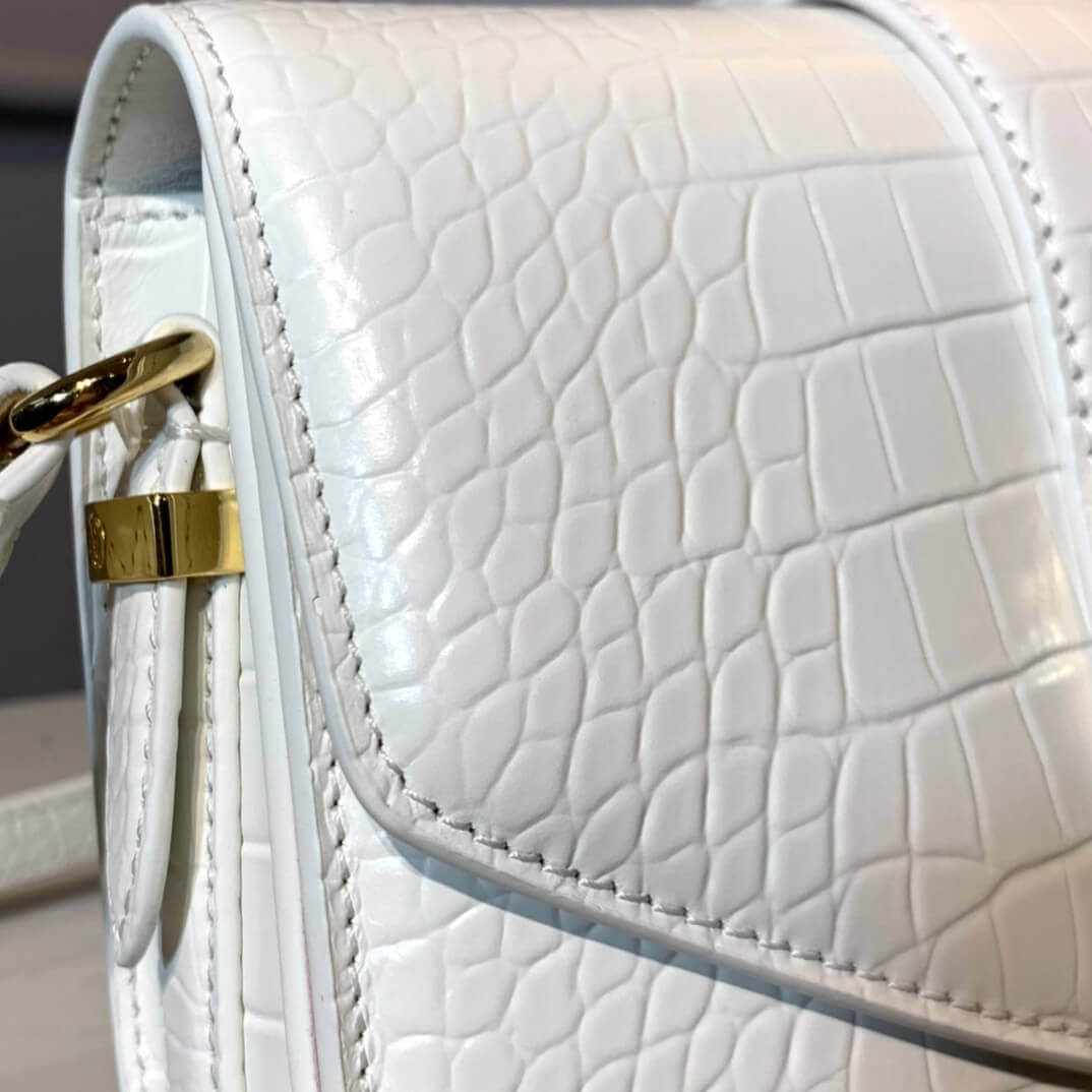 Louis Vuitton Crocodile Embossed LV Pont 9 M55950