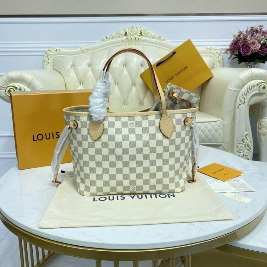 Louis Vuitton Damier Azur Neverfull PM N41362