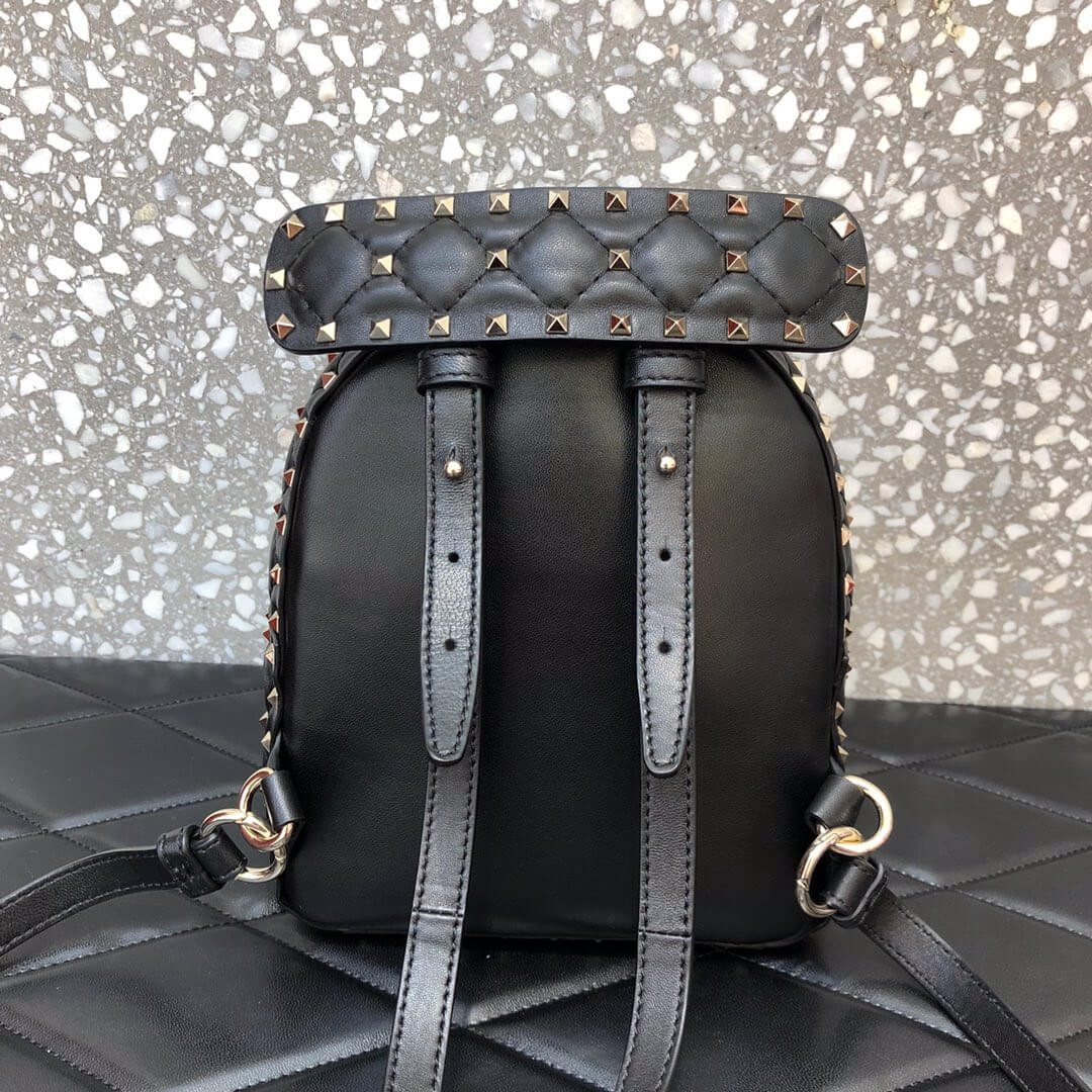 Valentino Garavani Rockstud Spike Mini Backpack 0630J