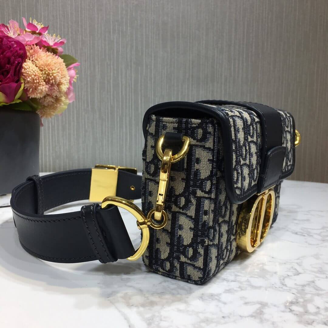 Christian Dior Oblique 30 Montaigne Box Bag M9204