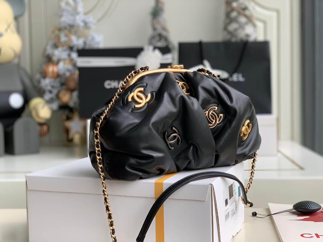 Chanel Calfskin Clutch AS2137