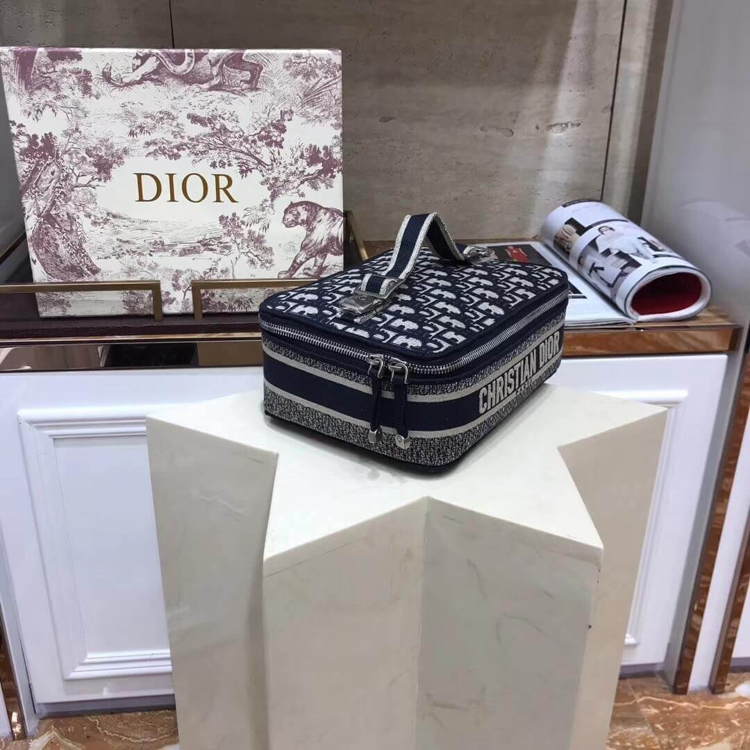 Christian Dior Oblique Cosmetic Case 481050