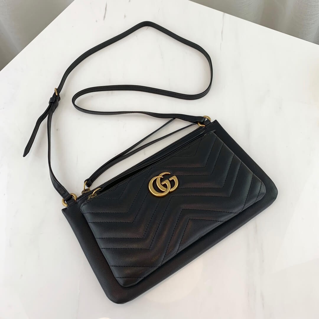 Gucci Marmont Matelasse Shoulder Bag 453878