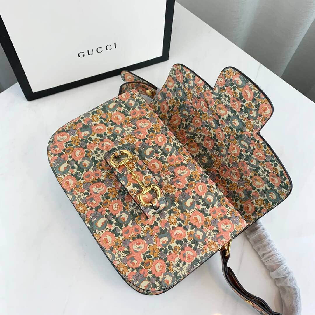 Gucci Horsebit 1955 Liberty London Bag 602204