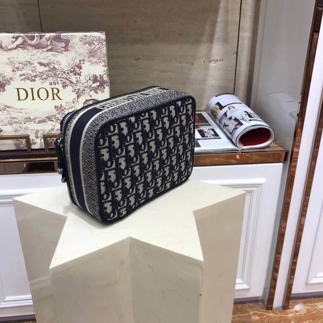 Christian Dior Oblique Cosmetic Case 481050