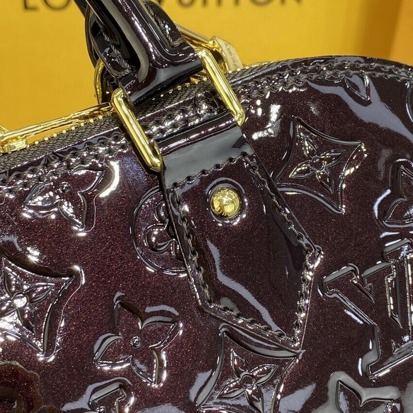 Louis Vuitton Monogram Vernis Leather Alma PM M91611