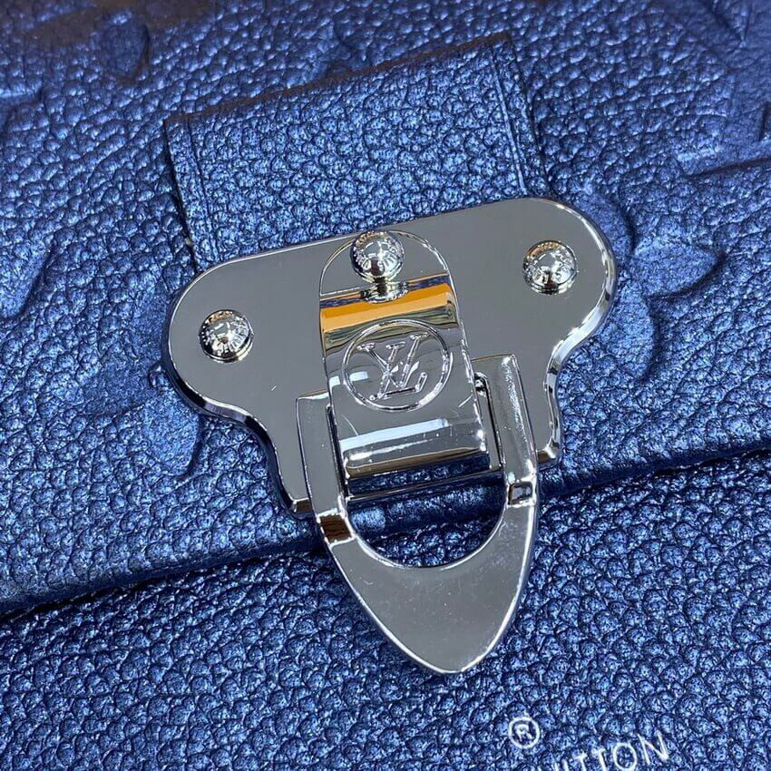 Louis Vuitton Vavin Chain Wallet M59077 Navy Nacre