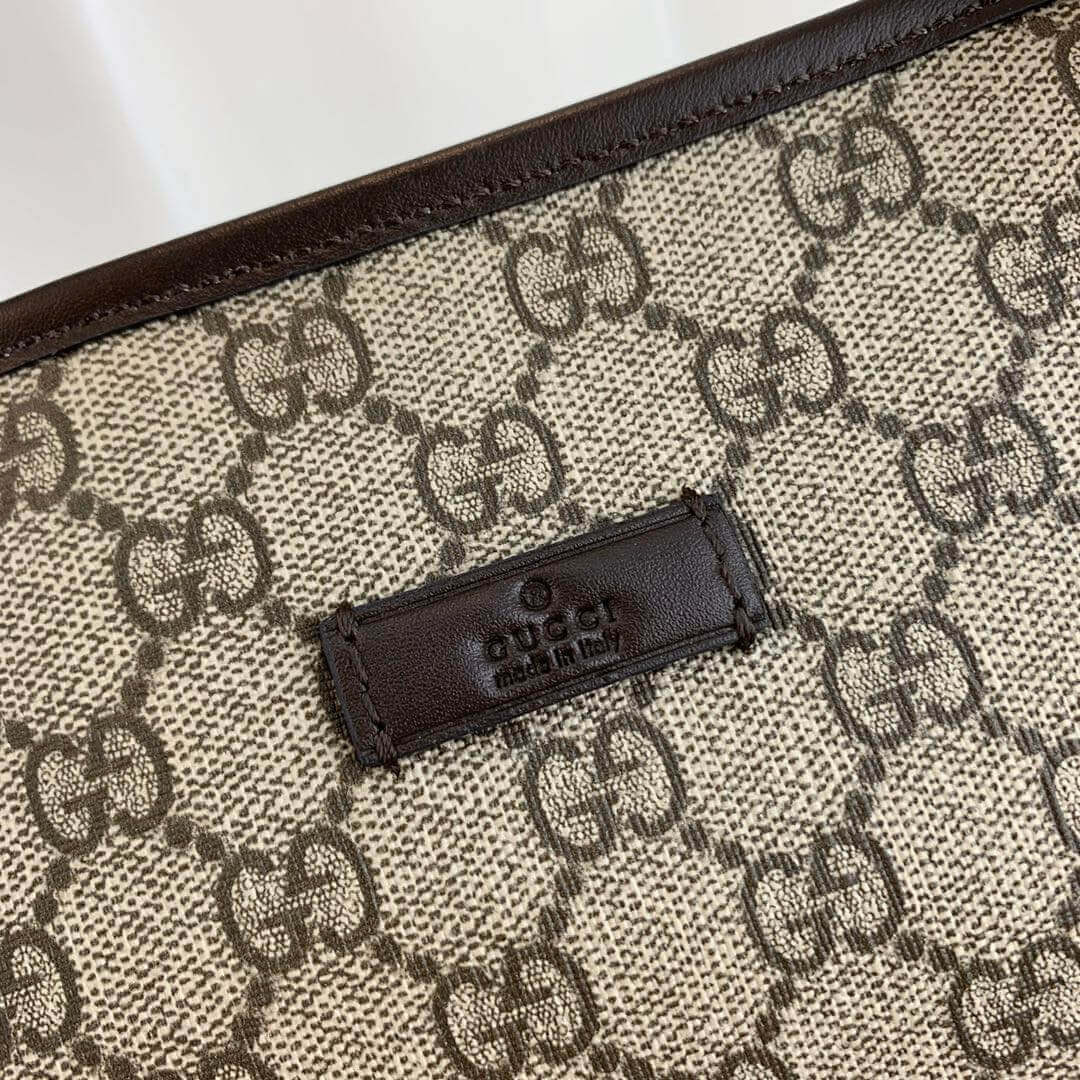 Gucci GG Supreme Zip Medium Tote Bag 353437