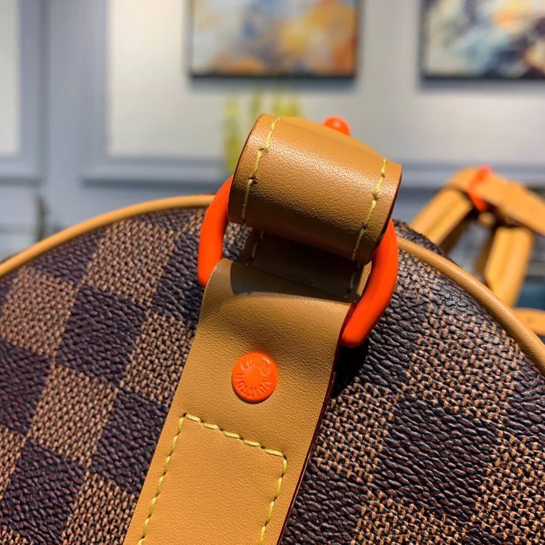 Louis Vuitton Damier Ebene Canvas Keepall Bandouliere 50 N44478