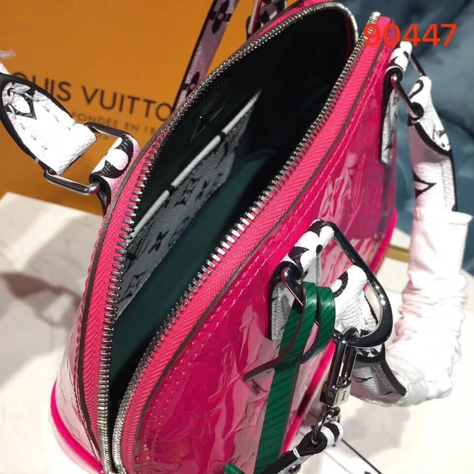 Louis Vuitton Monogram Vernis Alma BB M90447