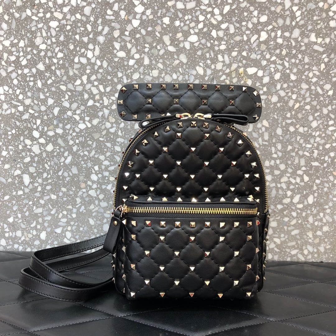 Valentino Garavani Rockstud Spike Mini Backpack 0630J