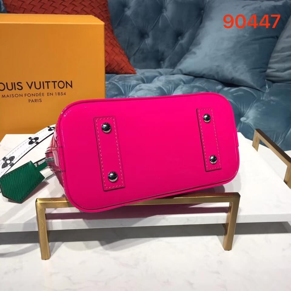 Louis Vuitton Monogram Vernis Alma BB M90447