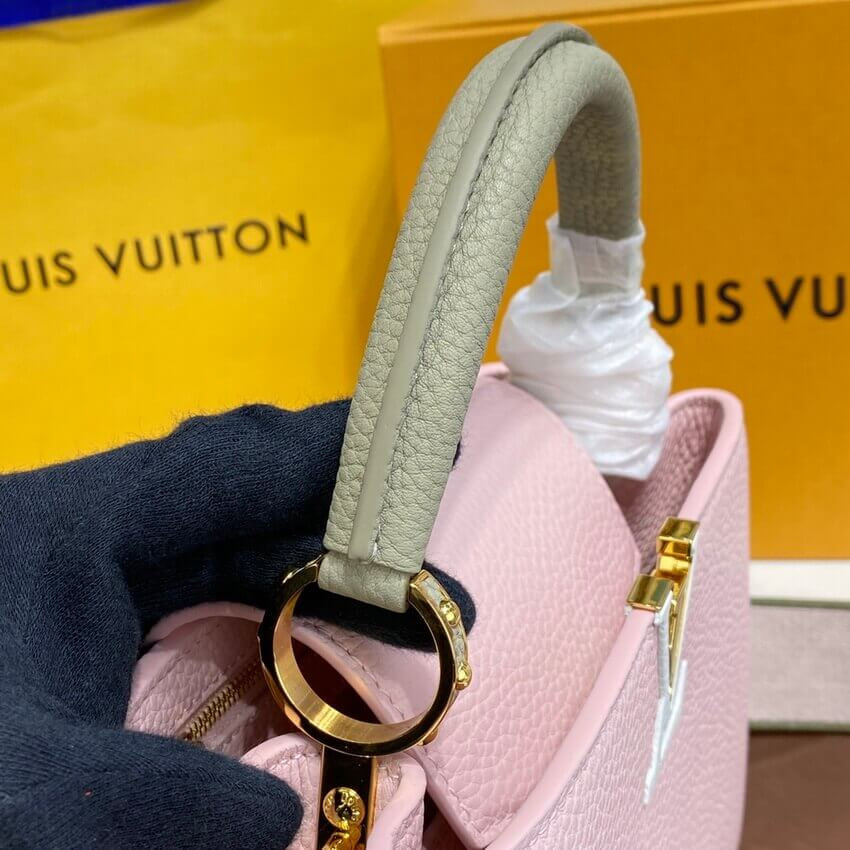Louis Vuitton Capucines BB M59061 Rose/Beige
