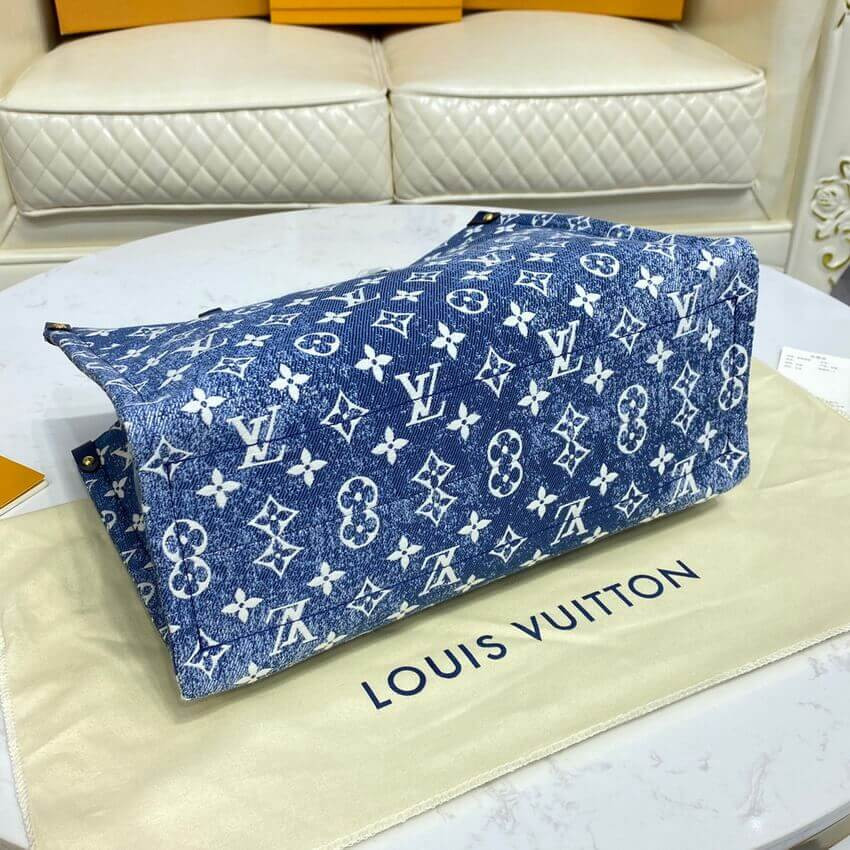 Louis Vuitton Monogram Jacquard Denim OnTheGo MM M59608