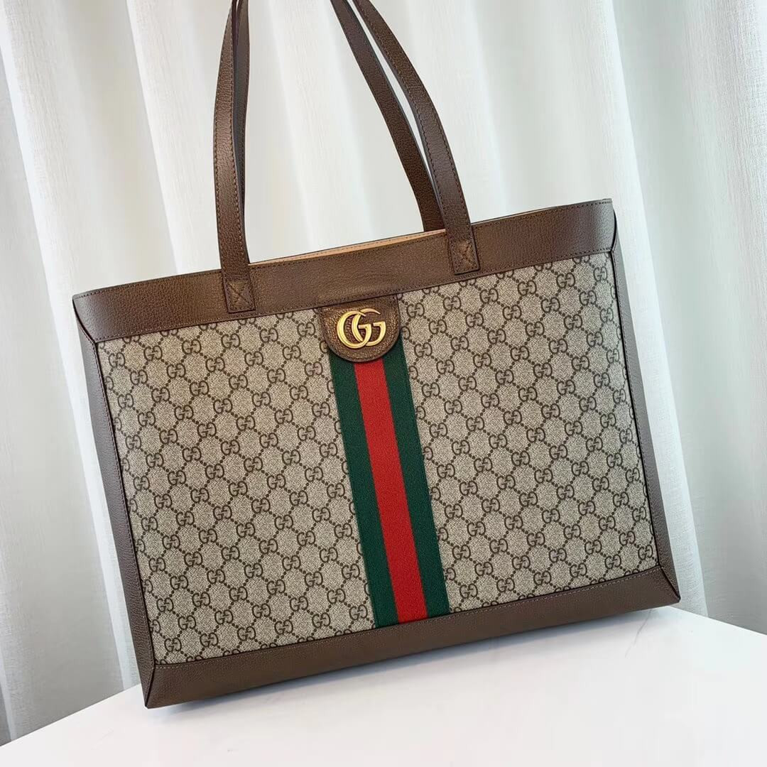 Gucci Ophidia GG Tote with Three Little Pigs 547947