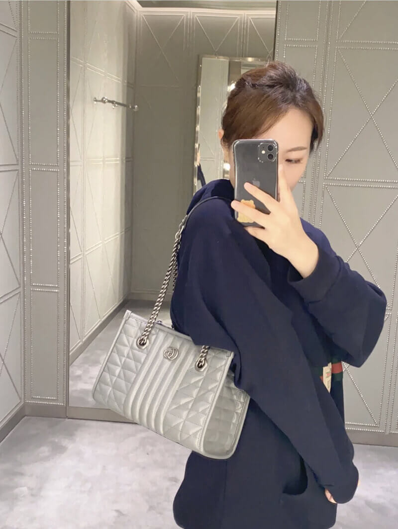 Gucci GG Marmont Small Tote Bag 681483