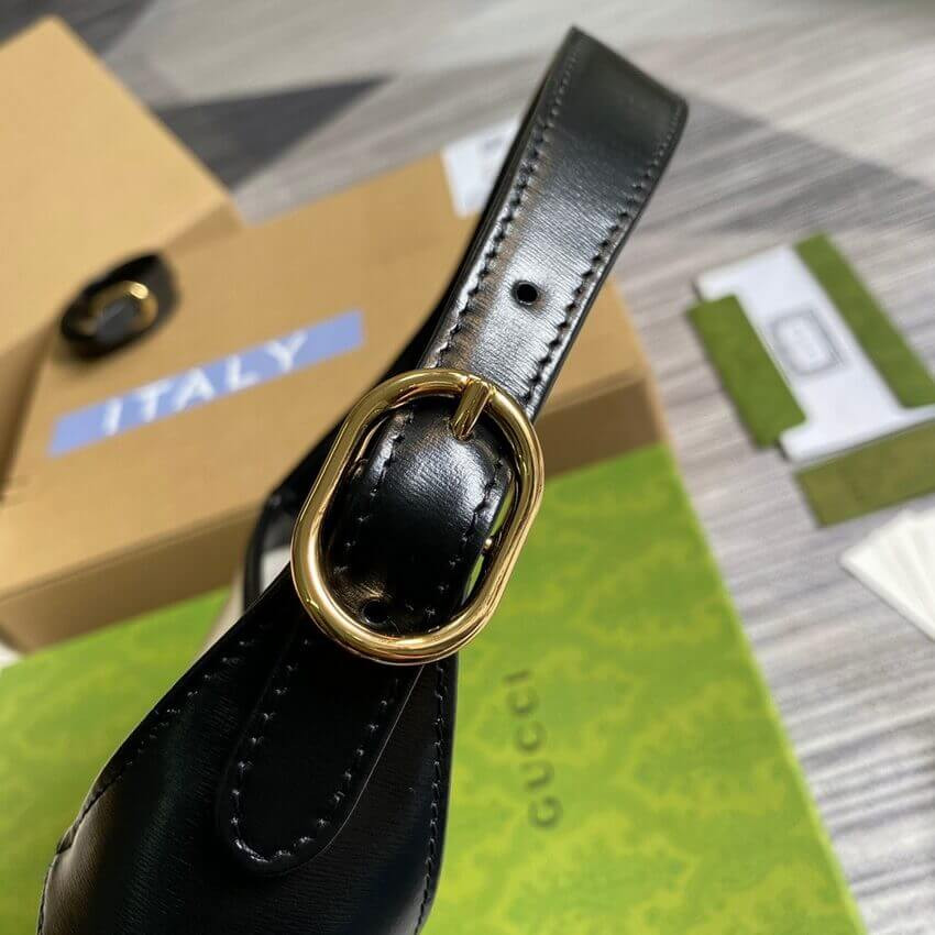 Gucci Jackie 1961 Leather Small Shoulder Bag 636706