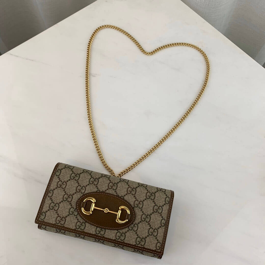 Gucci 1955 Horsebit Wallet With Mirror 621888