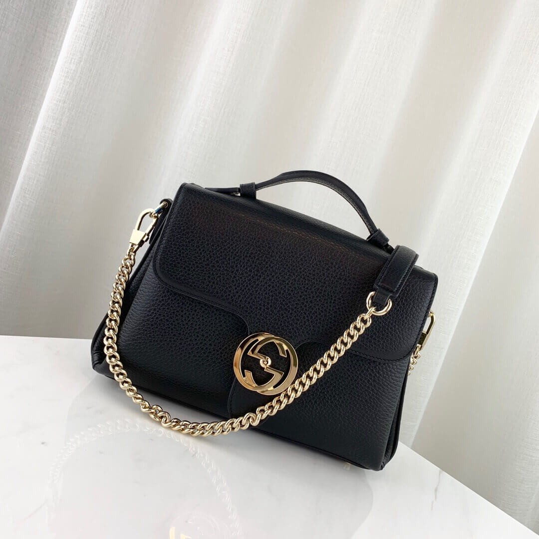 Gucci Interlocking GG Clasp Convertible Bag 510302