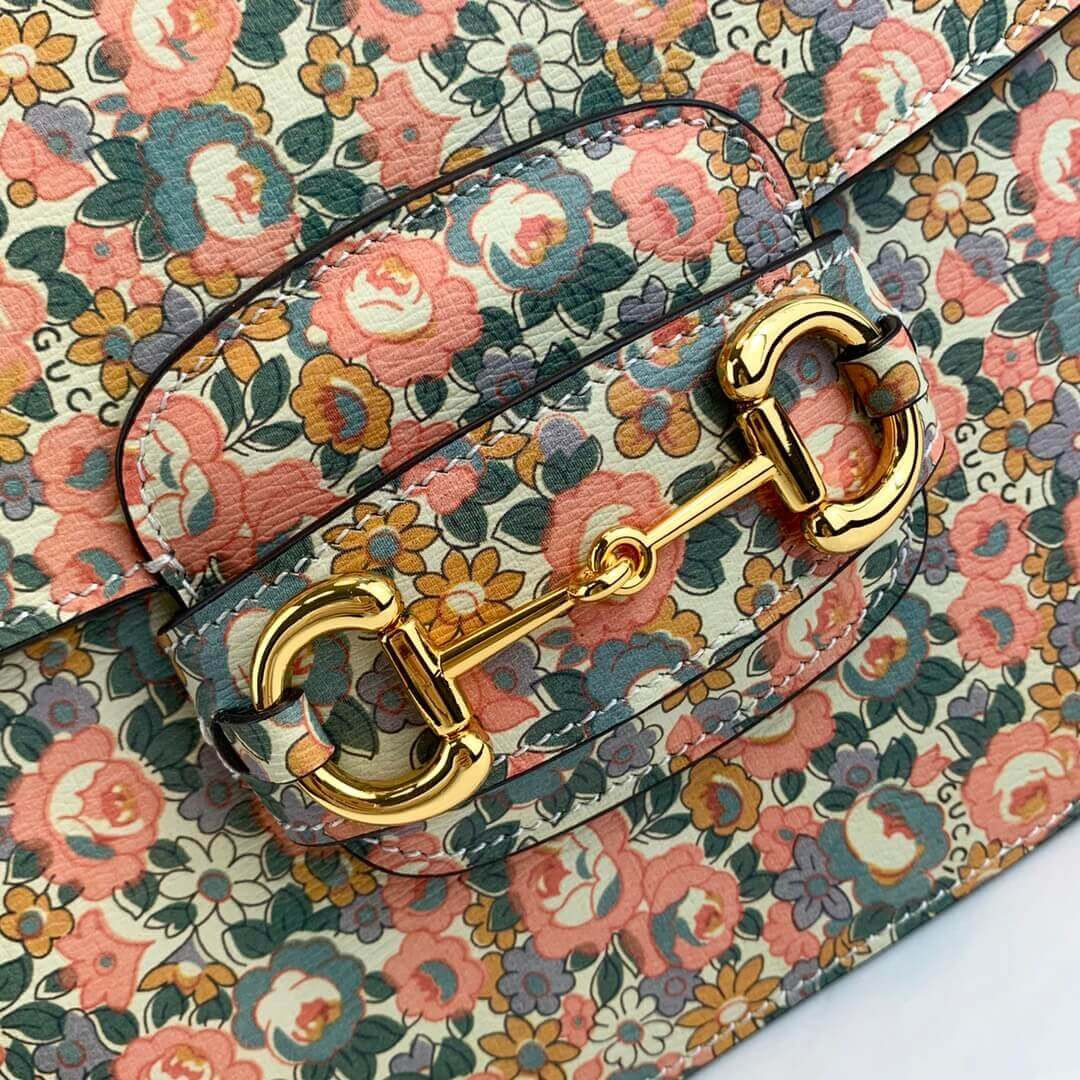 Gucci Horsebit 1955 Liberty London Bag 602204