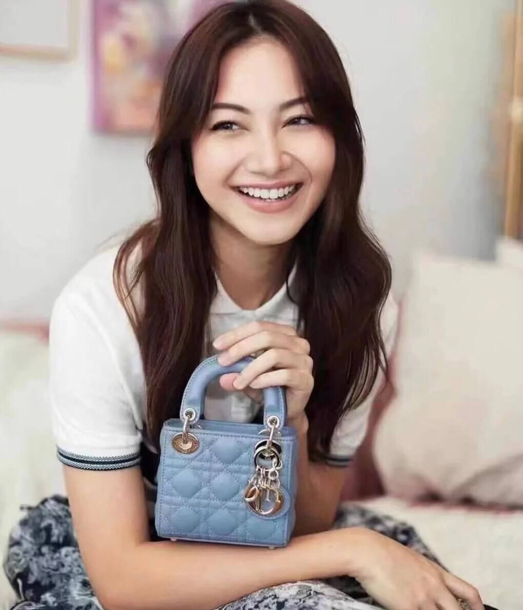 Christian Dior Micro Lady Dior Bag Cannage Lambskin S0856