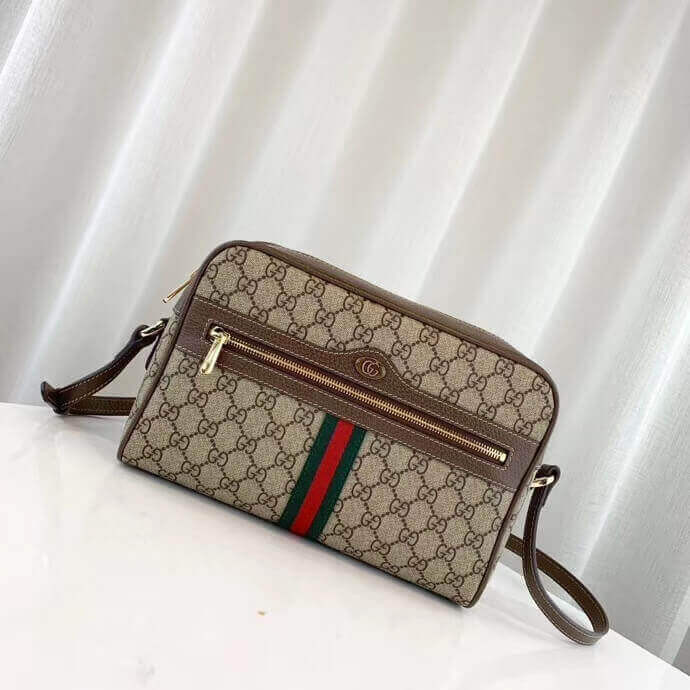 Gucci Ophidia GG Supreme Small Shoulder Bag 517080