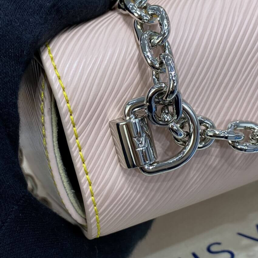 Louis Vuitton Epi Leather Twist MM M50282 Rose Ballerine