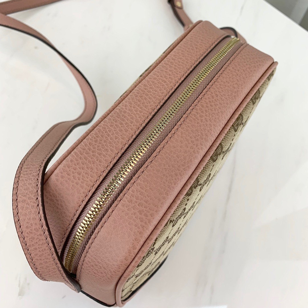 Gucci Bree Original GG Canvas Mini Messenger Bag 387360