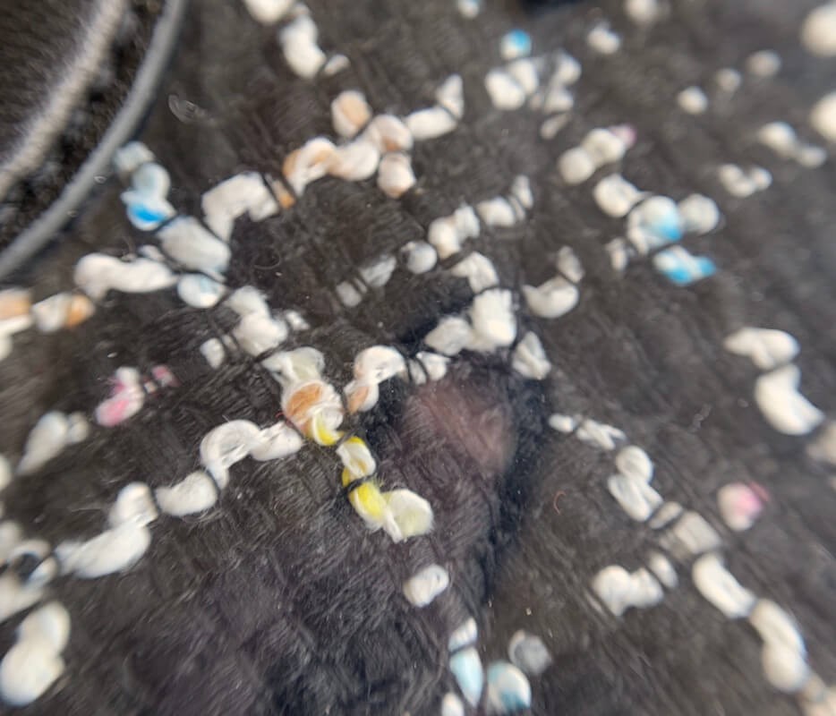 Chanel Large Tweed PVC Logo Pouches AP0360