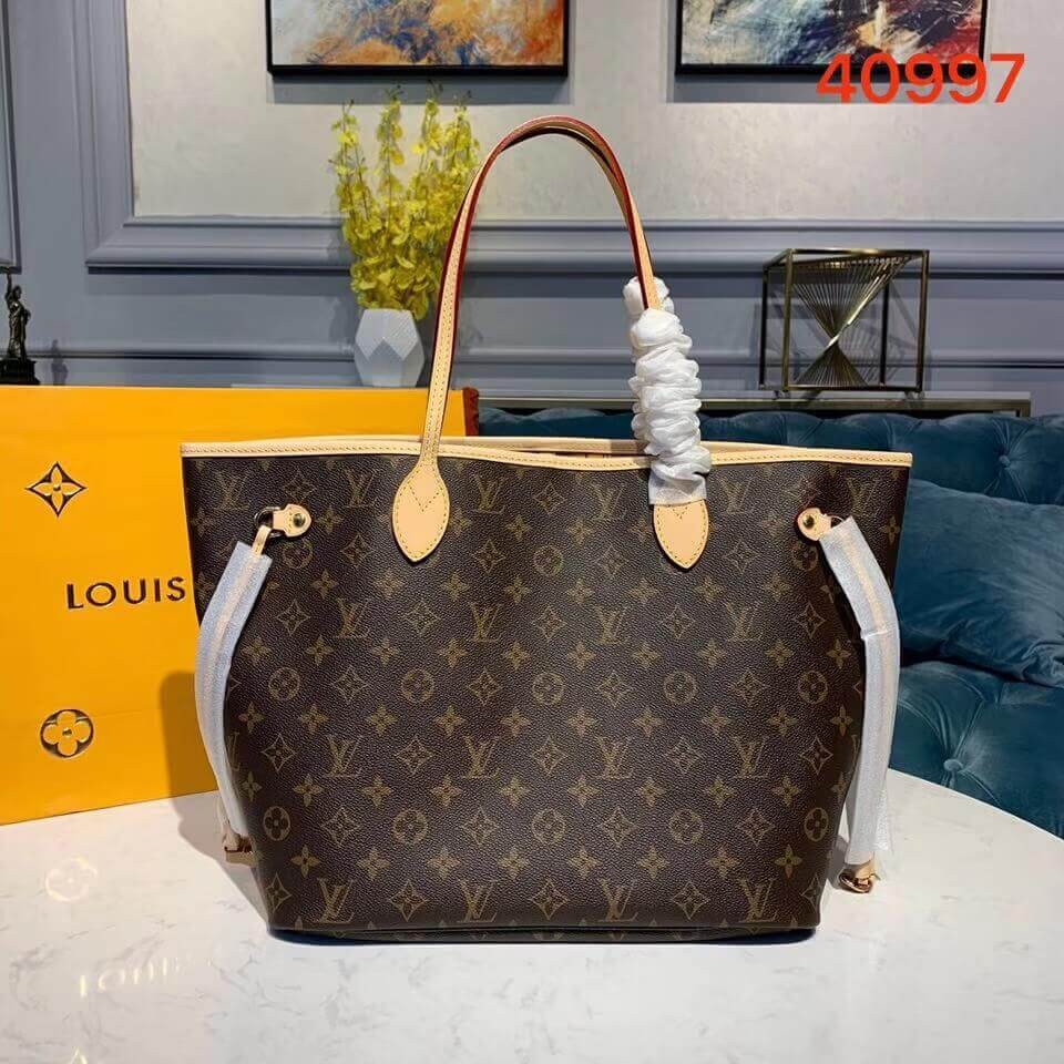Louis Vuitton Monogram Canvas Neverfull MM M40997 Yellow