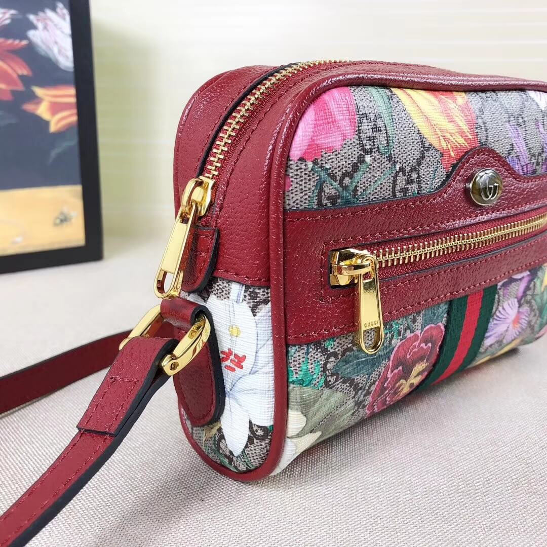 Gucci Ophidia GG Flora Mini Bag 517350