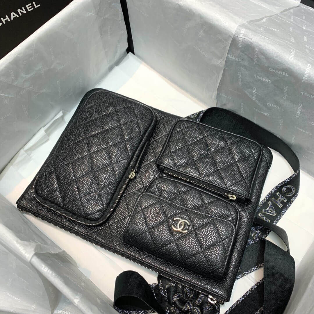 Chanel Caviar Lambskin Cases with Accessories AP1054