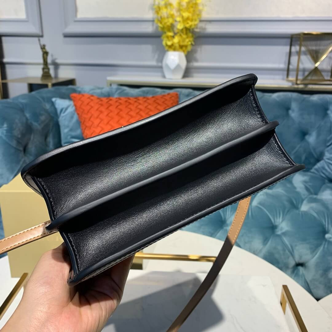 Burberry Small Two-tone Leather TB Bag 80134751