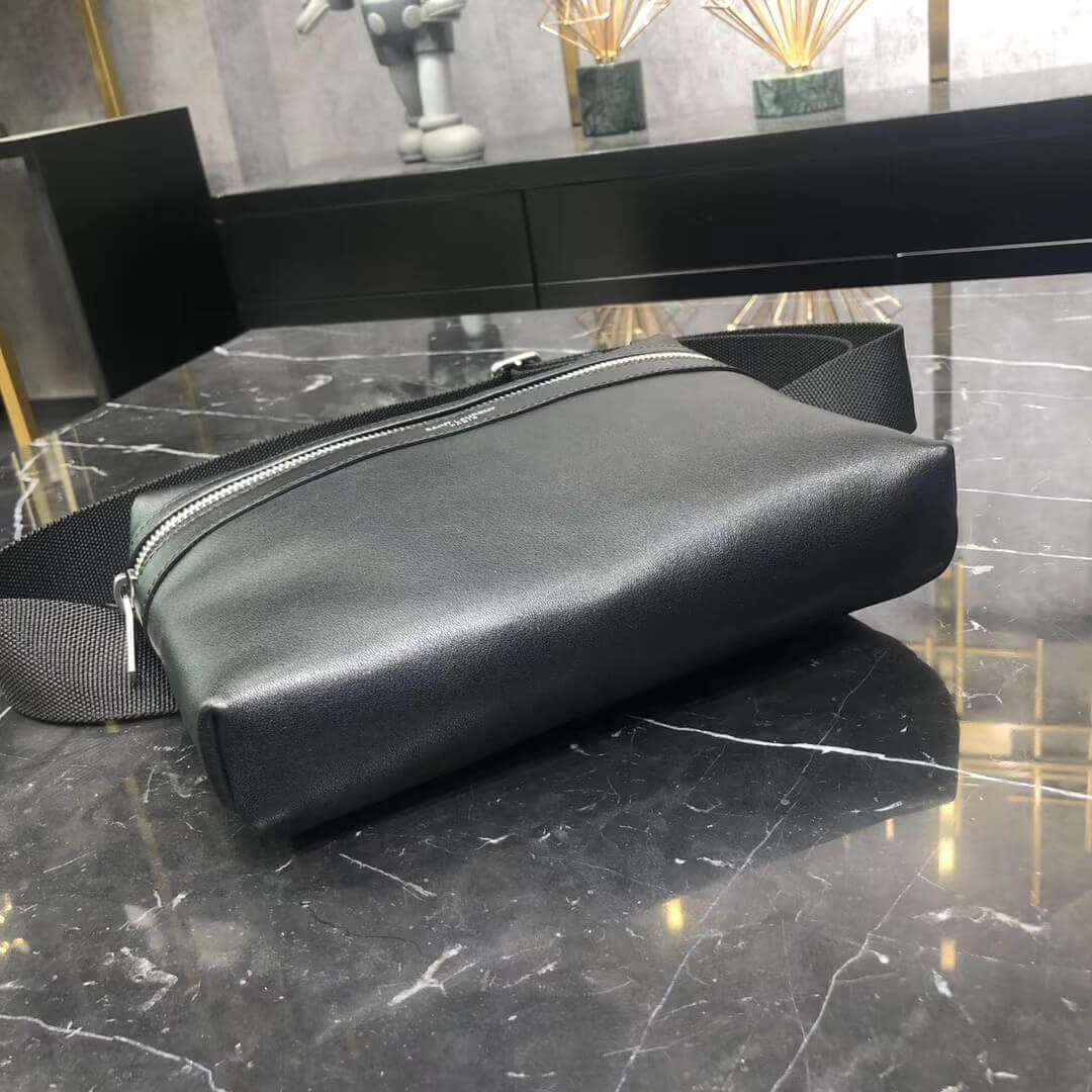 Saint Laurent YSL City Camera Bag In Matte Leather 634717