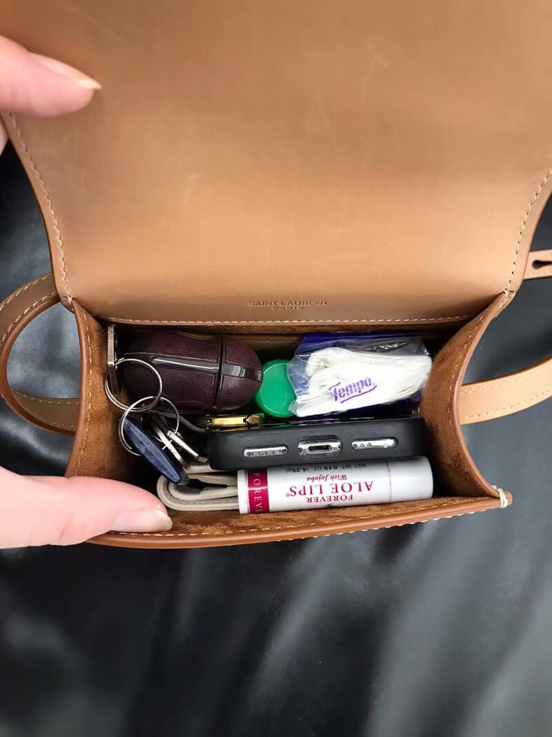 YSL Saint Laurent Kaia North South Satchel 668809