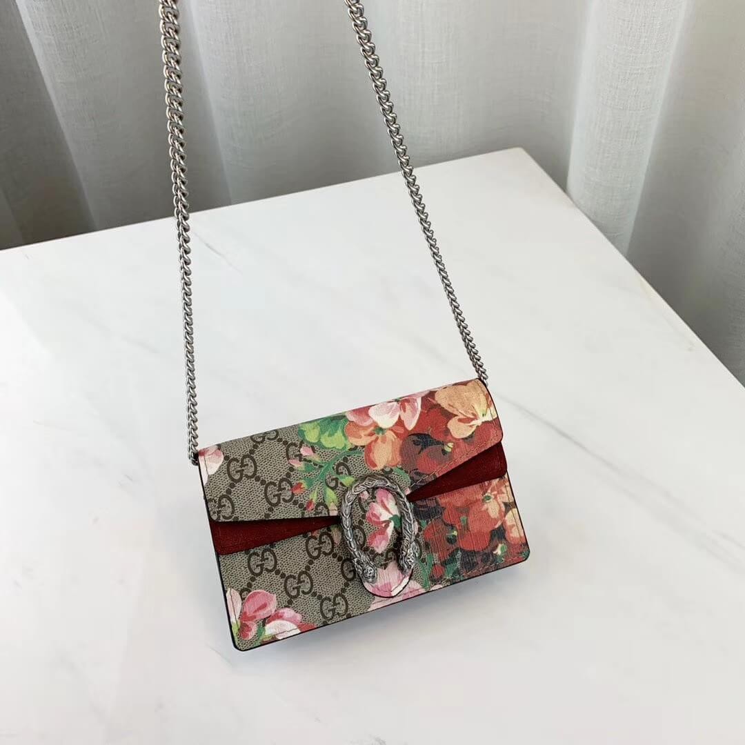 Gucci Dionysus GG Blooms Super Mini Bag 476432