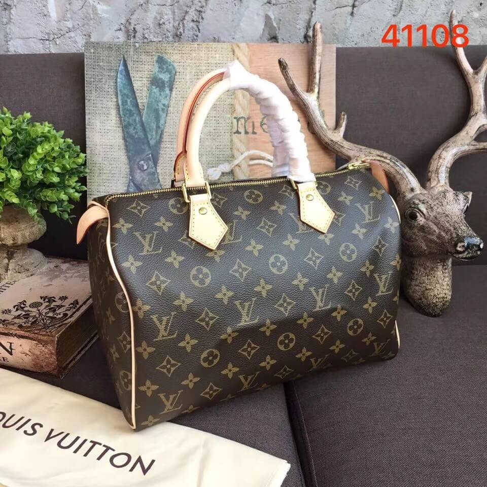 Louis Vuitton Monogram Canvas Speedy 30 M41108