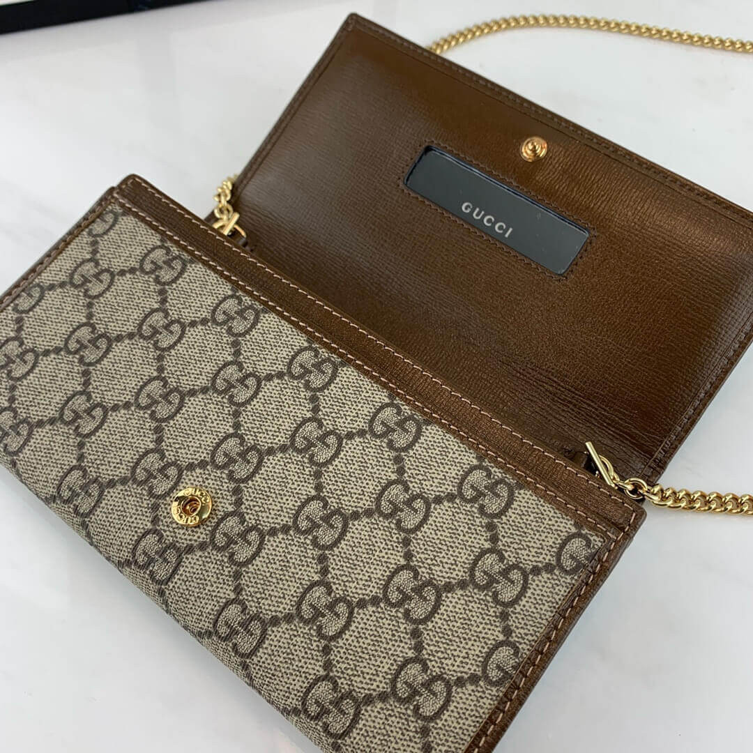 Gucci 1955 Horsebit Wallet With Mirror 621888