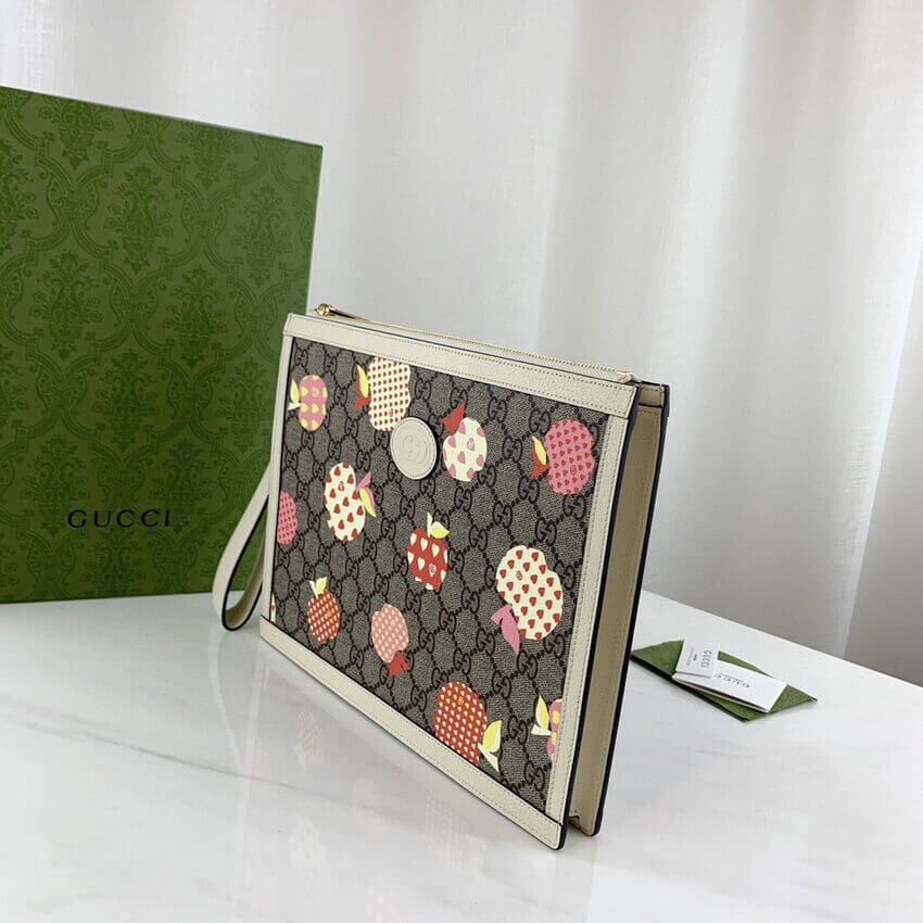 Gucci Les Pommes Zip Pouch 664113
