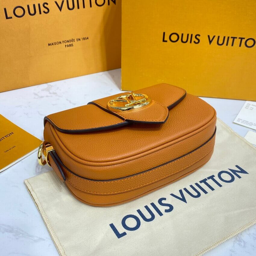 Louis Vuitton LV Pont 9 Soft PM M58729 Golden Siena