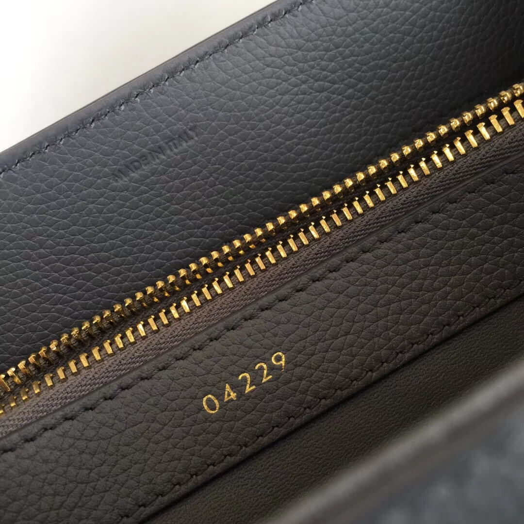 Celine Small 16 Bag In Grained Calfskin 188003