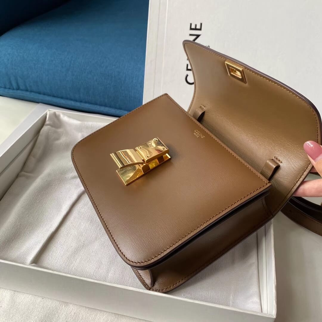 Celine Teen Classic Bag in Box Calfskin 192523