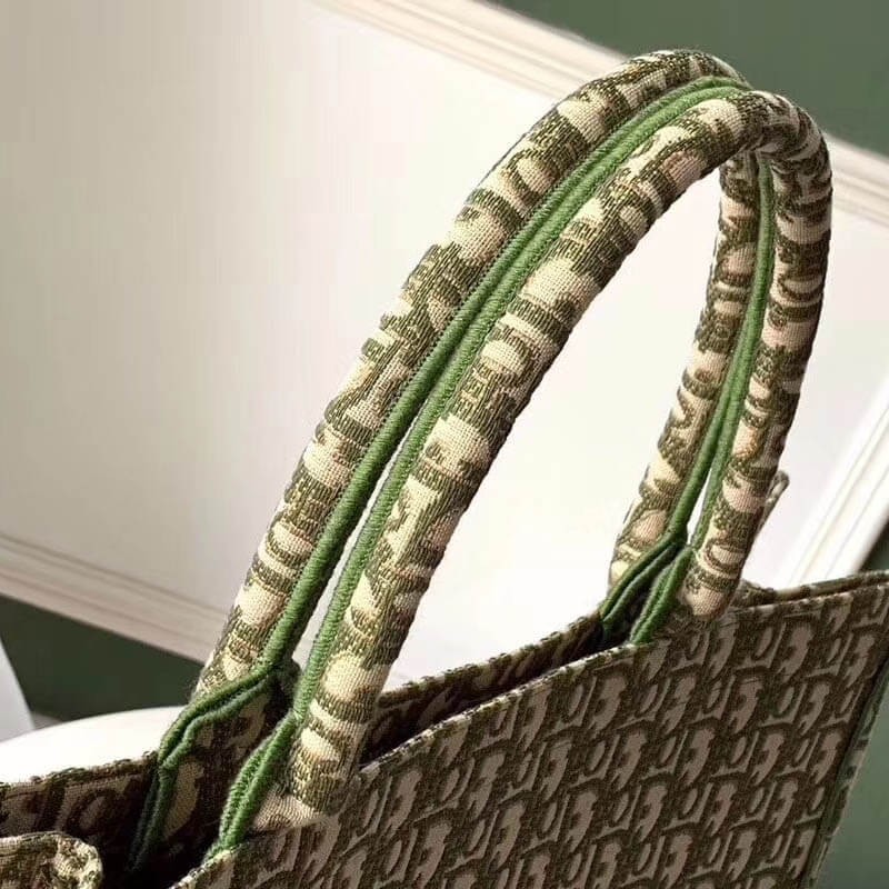 Christian Dior Book Tote Bag Oblique Print M1286