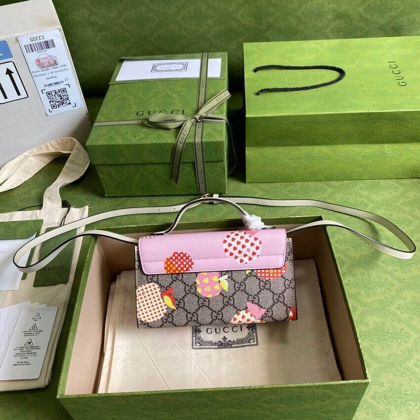 Gucci Les Pommes Padlock Mini Bag 652683