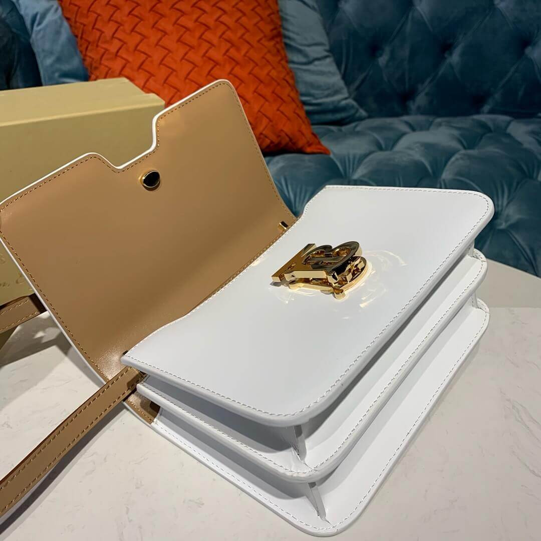 Burberry Small Two-tone Leather TB Bag 80111981