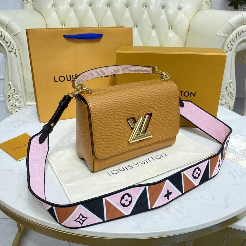 Louis Vuitton Epi Leather Twist MM M59026 Gold Cipango