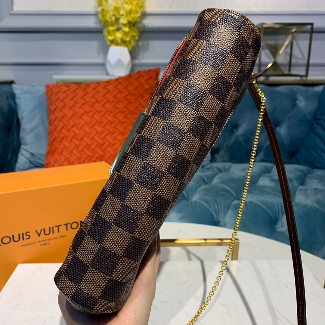 Louis Vuitton Damier Ebene Canvas Favorite MM N41129