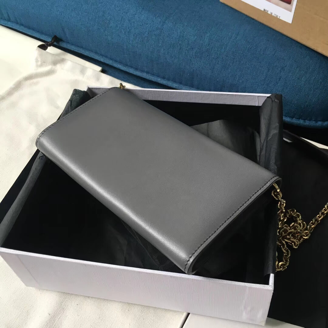 Celine C Wallet On Chain In Smooth Calfskin 10B903