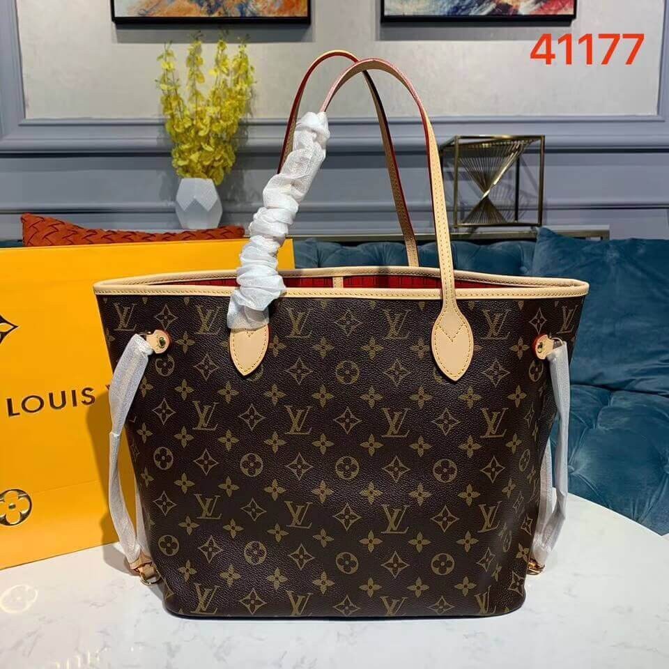 Louis Vuitton Monogram Canvas Neverfull MM M41177
