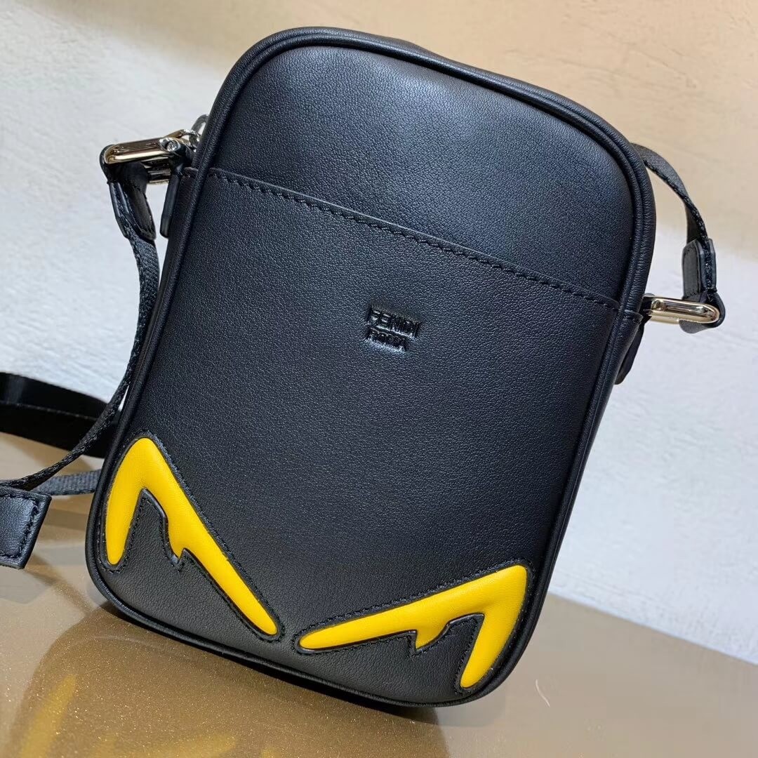 Fendi Smooth Leather Small Messenger Bag 7VA456